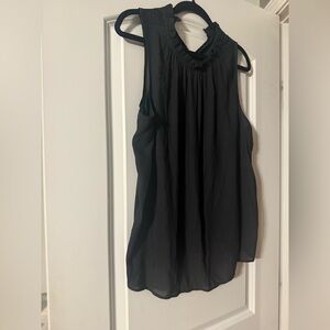 14th & Union Black Sleeveless Blouse